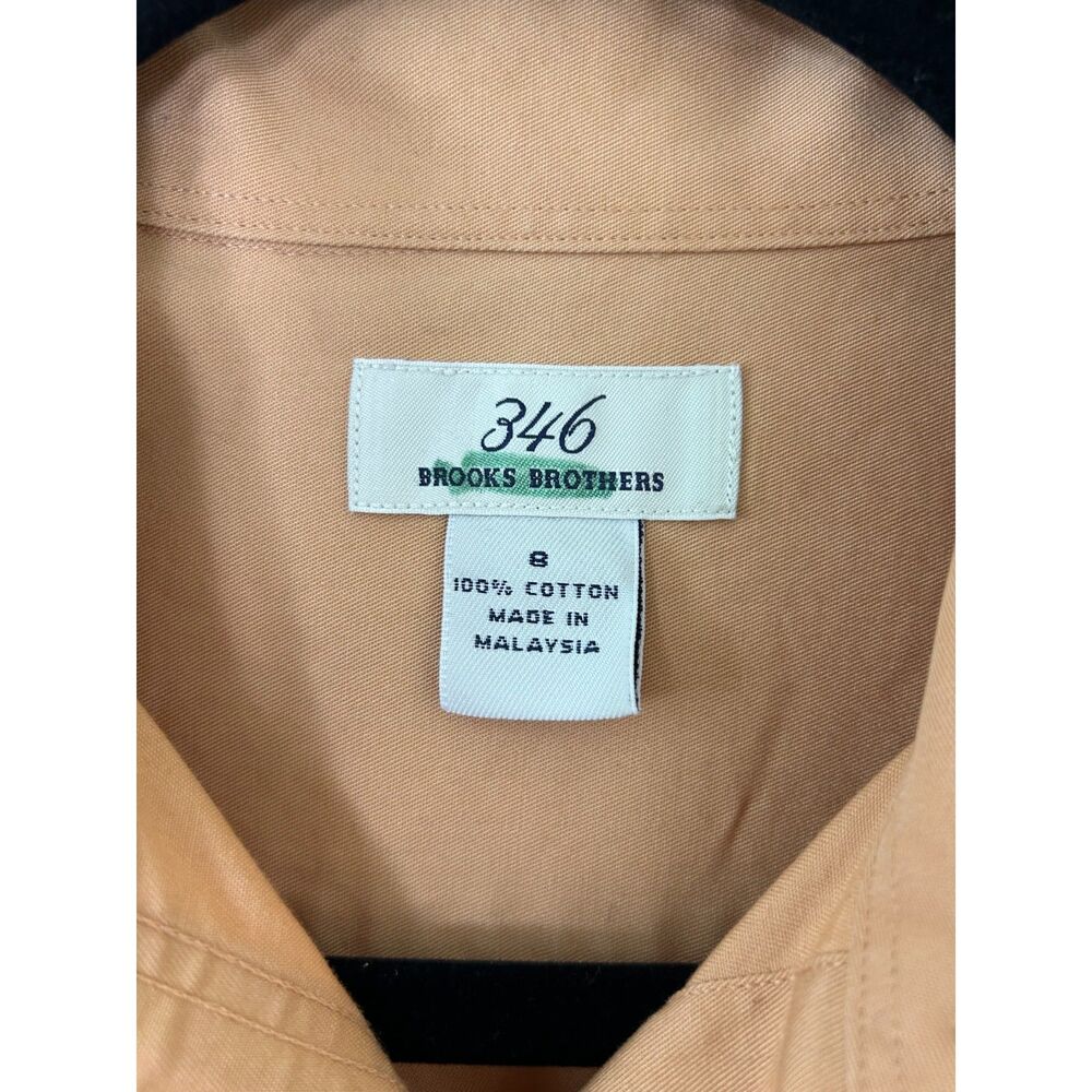 Brooks Brothers 346 Women's‎ 8 Peach/pink Dress career spring button down - Picture 6 of 10